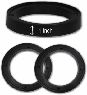 E6500 Brand Dco Universal 1 Inch Plastic Depth Ring Adapter Spacer For 5.25 Inches - 6 Black E6500 Brand Dco Universal 1 Inch Plastic Depth Ring Adapter Spacer For 5.25 Inches - 6 Black