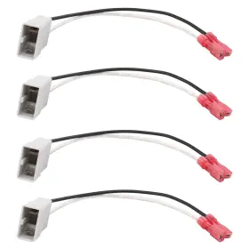 Ap104578 Branded 4pcs Car Speakers Wire Cable Wiring Harness With Adapter Connector Plug For Hond