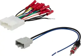 Nn4a2b Branded Aftermarket Car Radio Wiring Harness And Antenna Adapter