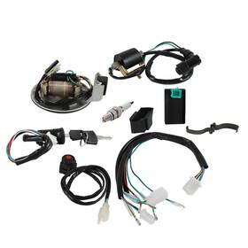 Brisunshine 608571623835 Ignition Harness Kit For Dirt Pit Bike And Atv Precision-tuned Electrical System
