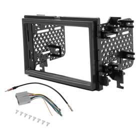 Brisunshine Priif30etkn Radio Stereo Double Din Dash Kit With Harness For 2005-16 Ford F250 F350 F450 F550