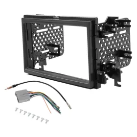 Priif30etkn Brisunshine Radio Stereo Double Din Dash Kit With Harness For 2005-16 Ford F250 F350 F450 F550