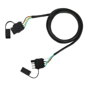I17112 Btfo 2pcs 4 Pin Wire Trailer Extension 150cm/59in Flat Plug