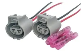 24506797 Bxoxlmm 176146-6 2pcs Radiator Fan Connector Plug Harness Fits For Y15b2