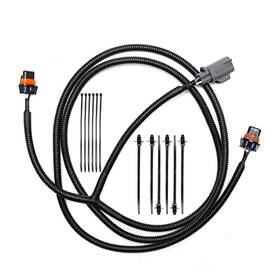 Cadufuelly Lxf179 Fog Light Jumper Wiring Harness 68046303ac Lamp Replacement For Dodge