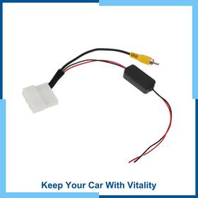 Carpopart 601968592349 Rear View Camera Adapter Wire Harness Cable For Toyota Rav4 1pcs Rca