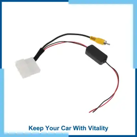 Carpopart 601968592349 Rear View Camera Adapter Wire Harness Cable For Toyota Rav4 1pcs Rca