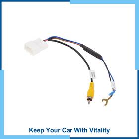 Carpopart 601968593599 Rear View Camera Adapter Wire Harness Cable For Hyundai Kia 1pcs Rca 5pin