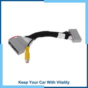 Carpopart 601968593605 Rear View Camera Adapter Wire Harness Cable For Honda Crv 2012-2017 Rca 27pin