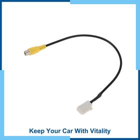 Carpopart 688391645071 Rear View Camera Adapter Wire Harness Cable Fit For Toyota 1 Pcs Rca