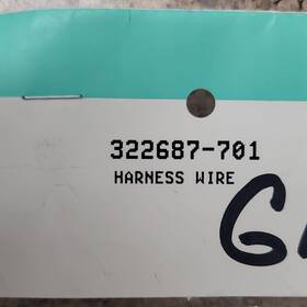 Carrier 322687-701 Wire Harness Multi-color Standard Wiring Cable Mpn