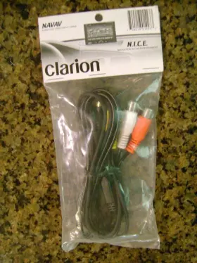 Clarion 729218014233 Navav Audio And Video Input Cable