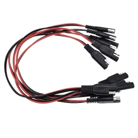 Th2pf18-5 Conext Link 5 Pcs Flat 2 Pin Way Trailer Wiring Quick Connect Disconnect 18 Gauge Harness