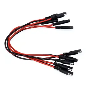 Th2pf12-5 Conextlink 5pcs Flat 2 Pin Way Trailer Wiring Quick Connect Disconnect 12 Gauge Harness