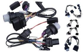 Conversion Wiring Harness Kit 810003 2pcs Projector Headlights Adapter Wire Fit For Ram 1500