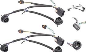 Corkiauto Ap040702 Headlight Wiring Harness Replacement For 2007-14 Chevy Silverado 1500 2500