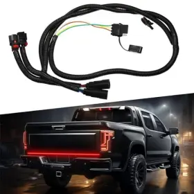 Tcx-0001 Corrbpen Tailgate Light Bar Harness With Reverse Wire Adapter For