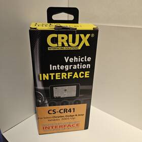 Crux 249cscr41 Cs-cr41 Wiring Radio Replacement Interface 2006-17 Jeep Dodge Chrysler