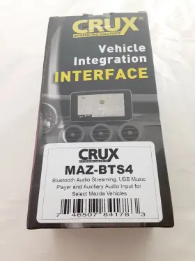 Maz-bts4 Crux Vehicle Integrayion Interface For Mazda New In Box Sealed