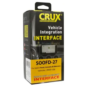 Soofd-27 Crux Radio Replacement Interface For 2005-up Ford Lincoln Mercury Soofd-27 Crux Radio Replacement Interface For 2005-up Ford Lincoln Mercury