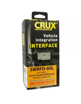 Swrfd-60l Crux Radio Replacement Interface Swc Retention For 2004 Up Ford Lincoln Mercury Swrfd-60l Crux Radio Replacement Interface Swc Retention For 2004 Up Ford Lincoln Mercury