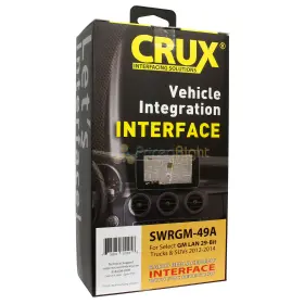Swrgm-49a Crux Radio Replacement Interface For Select 2012-2014 Chevrolet Trucks And Suvs Swrgm-49a Crux Radio Replacement Interface For Select 2012-2014 Chevrolet Trucks And Suvs
