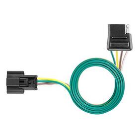 Curt 56427 Vehicle-side Custom 4-pin Trailer Wiring Harness Fits Select