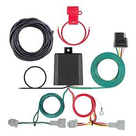 Curt Manufacturing 56459 Vehicle-side Custom 4-pin Trailer Wiring Harness Compatible With