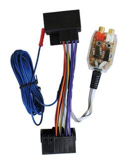 Custom Install Parts 654391233235 Factory Radio Add A Amp Amplifier Sub Interface Wire Harness Inline Converter
