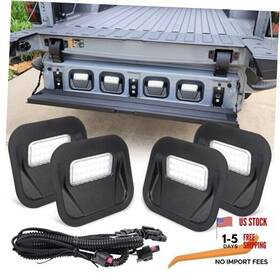 Cyborich Cyb-13-0050 4pcs Led Multipro Tailgate Step Lights For Gmc Sierra And Chevy White