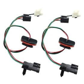 Cydzsw Harness-001 2pcs Car Headlight Wiring Harness Compatible With