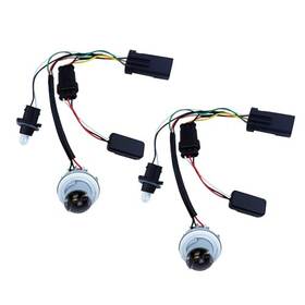 Daydmaly Daara-xs-172 Converters Harness Adapters For Dodge Ram 2013-2018 2pcs Red Automotive