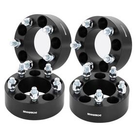 Dcvauto 11073-50s4 4pc Black 5x115 To 5x120 Wheel Adapters 2 Inch 12x1.5 Studs Inch-4 Pcs