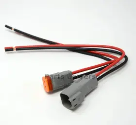 Deutsch 872973116646 Dt 2-pin Pigtail Kit 14awg Pure Copper Gpt Wire Made In Usa
