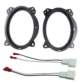 Dkmus 743636590834 6 Inch X 9 Front Door Speaker Mount Adapter For Subaru Forester Impreza Toyota 4