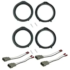 Dkmus 763891136059 6.5 Inch /6.75 Speaker Mounting Adapter For Acura Honda With Wiring Harness Dkmus 763891136059 6.5 Inch /6.75 Speaker Mounting Adapter For Acura Honda With Wiring Harness