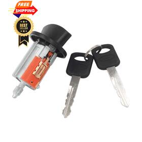 Dngbymx Ft-cs-00 Ignition Switch Lock Cylinder Compatible With 1996-2018 Ford