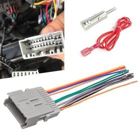 Downhill Dowdyx2080gy- Car Audio Wiring Harness Radio Adapter Kit