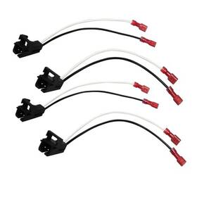 Dskoiph Dshcd931 4pcs Door Speaker Wiring Harness Adapter Compatible With Chevy Gmc Silverado