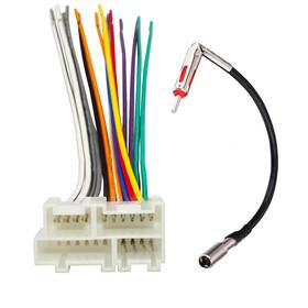 Dskoiph Dshcd953 Radio Wiring Harness With Antenna Adapter Plug Stereo Install Connector Kit C