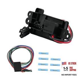 Dxuekeo Yh-bmr-57 Hvac Blower Motor Resistor With Wire Harness Compatible Gmc Envoy 2002