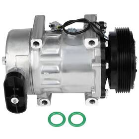 Eccpp Yxacc045-ac Ac Compressor For 96 02 Dodge Dakota Jeep Tj 2.5l 4.0l 6-groove