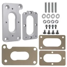 Em-0158 Ecomark Carburetor Adapter Kit Aluminium Fit For Mazda B2000 2.0l 11/1984-1993 B2200