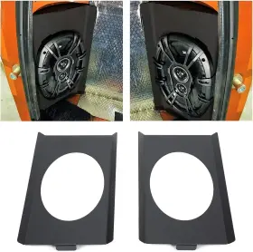 Vc-lyam-145s Ecotric Behind Seat Speaker Brackets Compatible With 1973-1987 Chevy/gmc C10