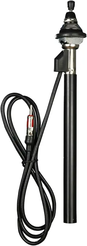 44-ul10 Electronics 744110870640 Universal Locking 1-inch Top Mount Retractable Antenna With Key
