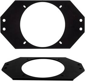 Electronics Corp 82-1012 Jeep Wrangler 97-06 4 Inch Speaker Adapter