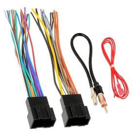 Eplzon 707630310119 Radio Wiring Harness With Antenna Adapter Stereo Installation Wire Kit