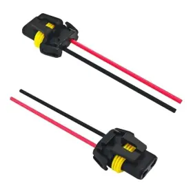 Eponcia-9005ddmdxs Eponcia Pcs 9005 Headlight Connector Pigtail Wiring Harness Female Adapter 2