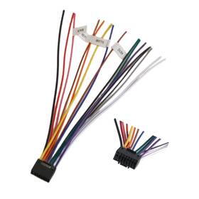 Epronic Rwh007 16pin Radio Wiring Harness For Android Car Stereo Universal Power Cable