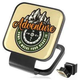 6322847 Fangzidan Inc Hitch Cover Universal Fits For 2-inch 2 Inch Trailer Receiver Adventure